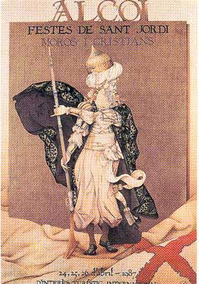 Fiestas de Moros y Cristianos en honor de San Jorge  